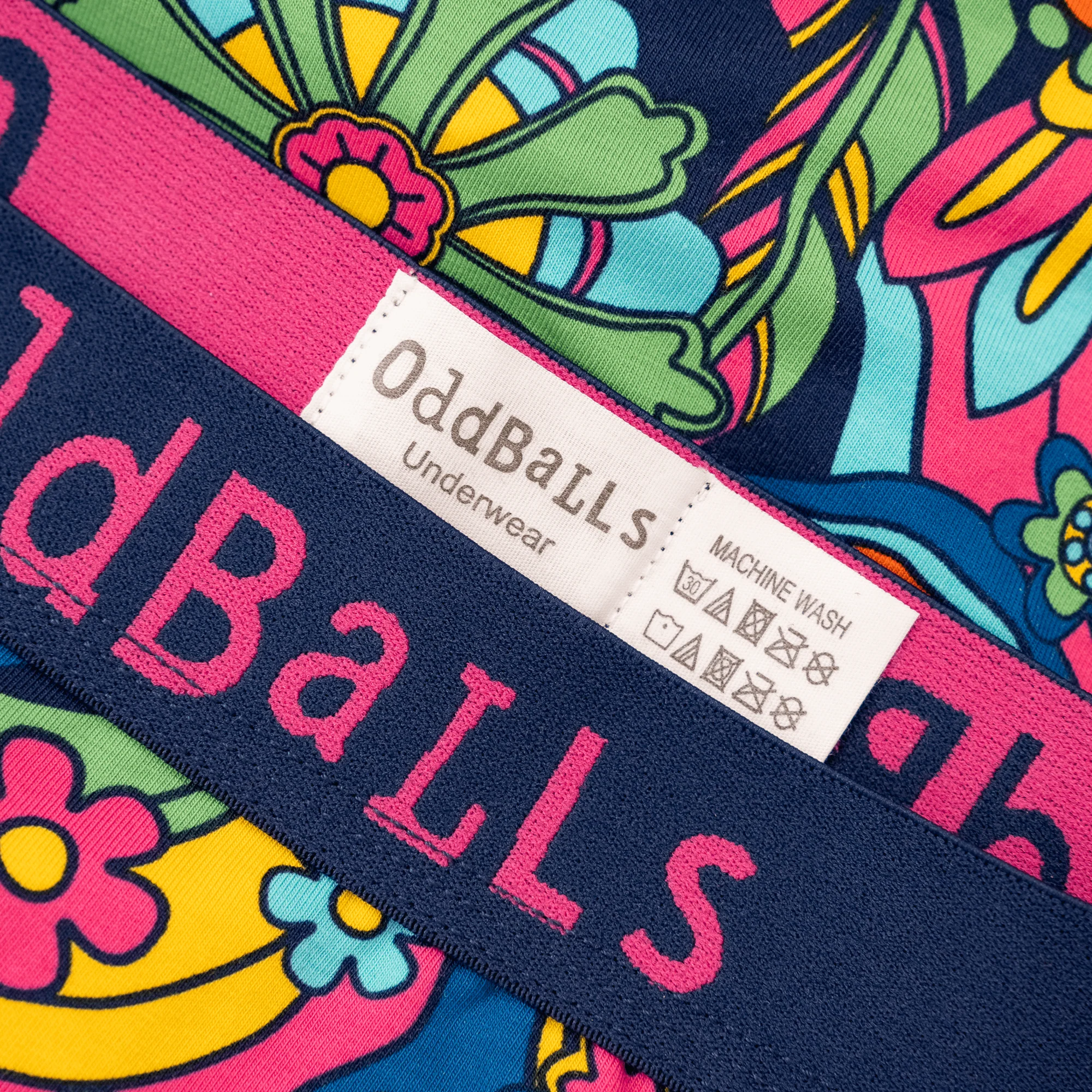 Wildflower - Mens Cotton Boxer Shorts - Image 3