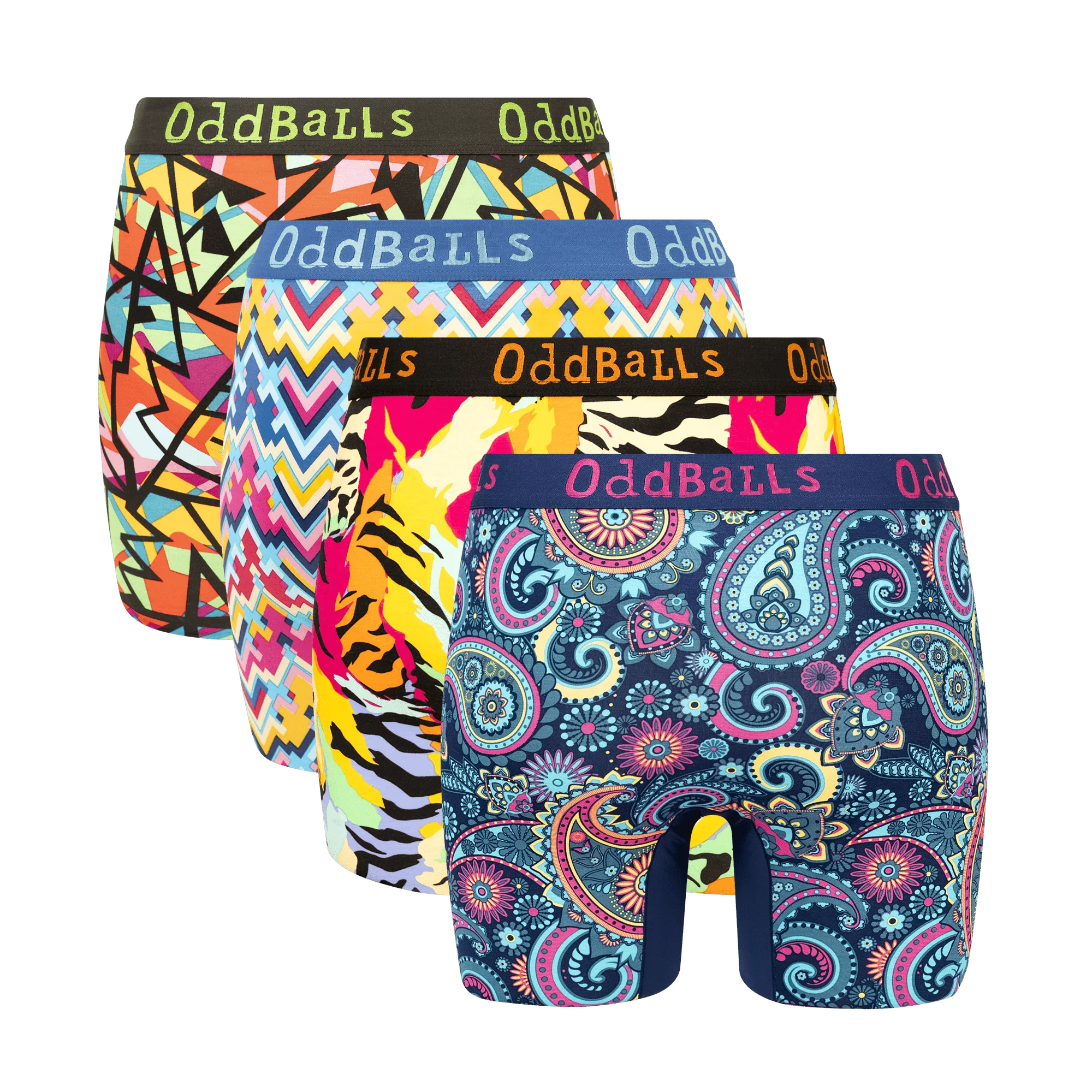 Winter Essentials Bundle - Ladies Bamboo Boxer Shorts 4 Pack Bundle - Image 2