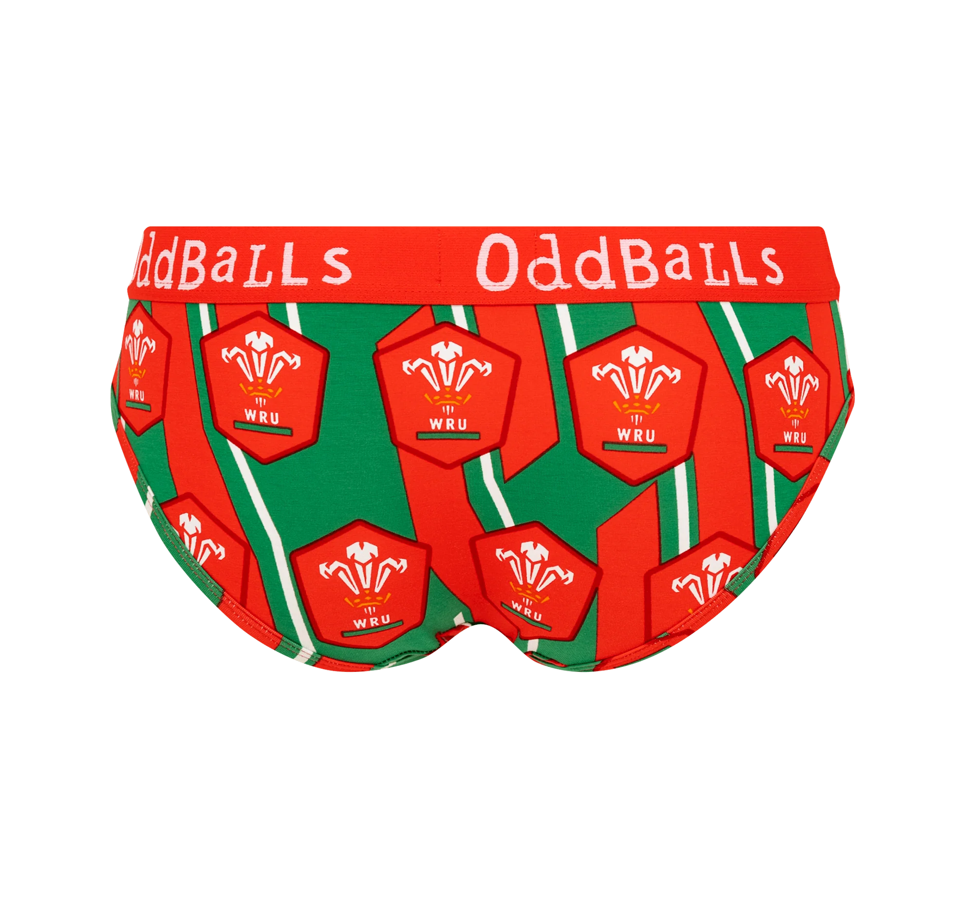Welsh Rugby Union Alternate  - Ladies Briefs - Image 2