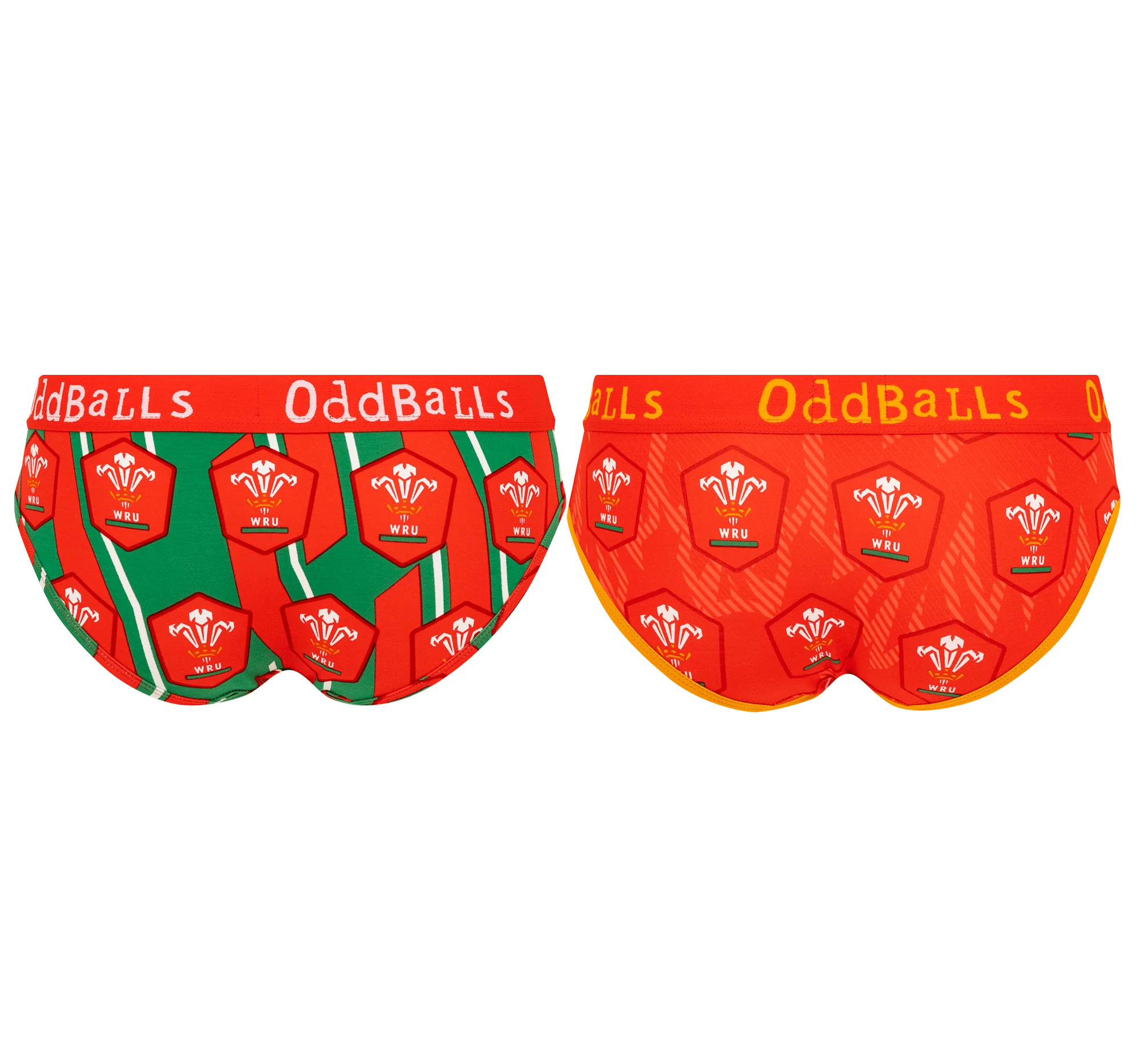 Welsh Rugby Union Bundle - Ladies Briefs 2 Pack Bundle - Image 2