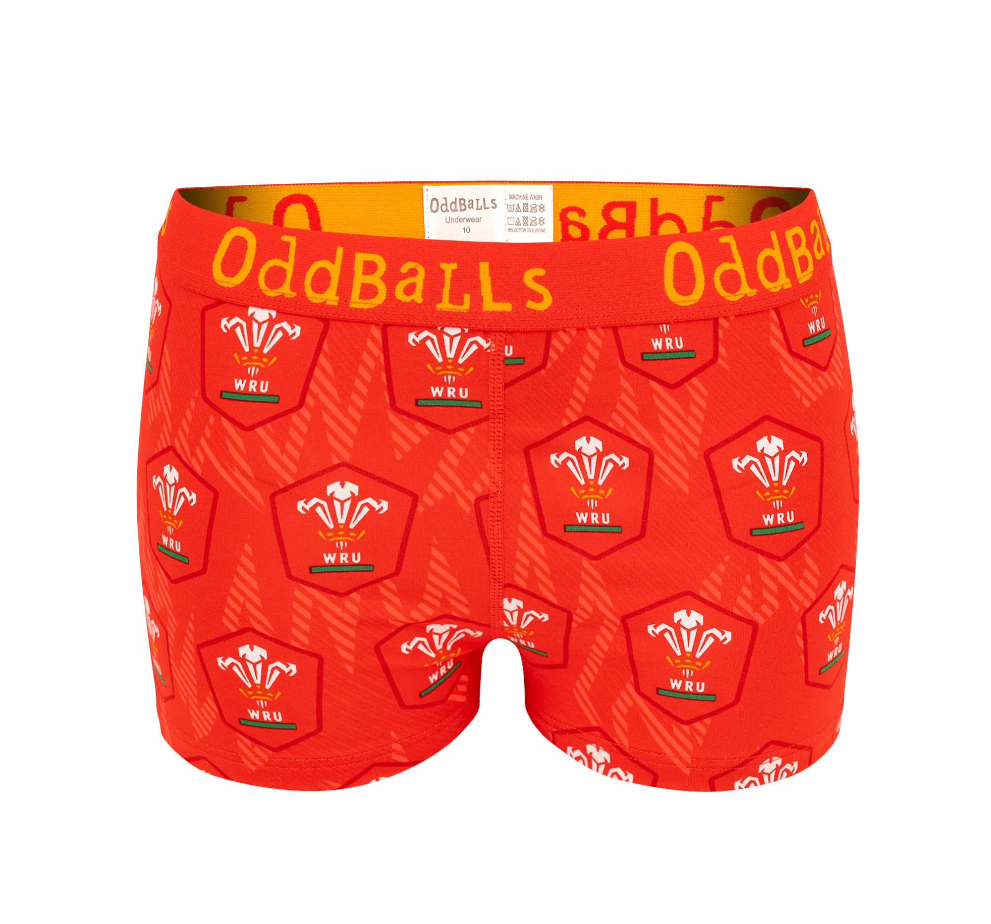 Welsh Rugby Union Flames - Ladies Boxers
